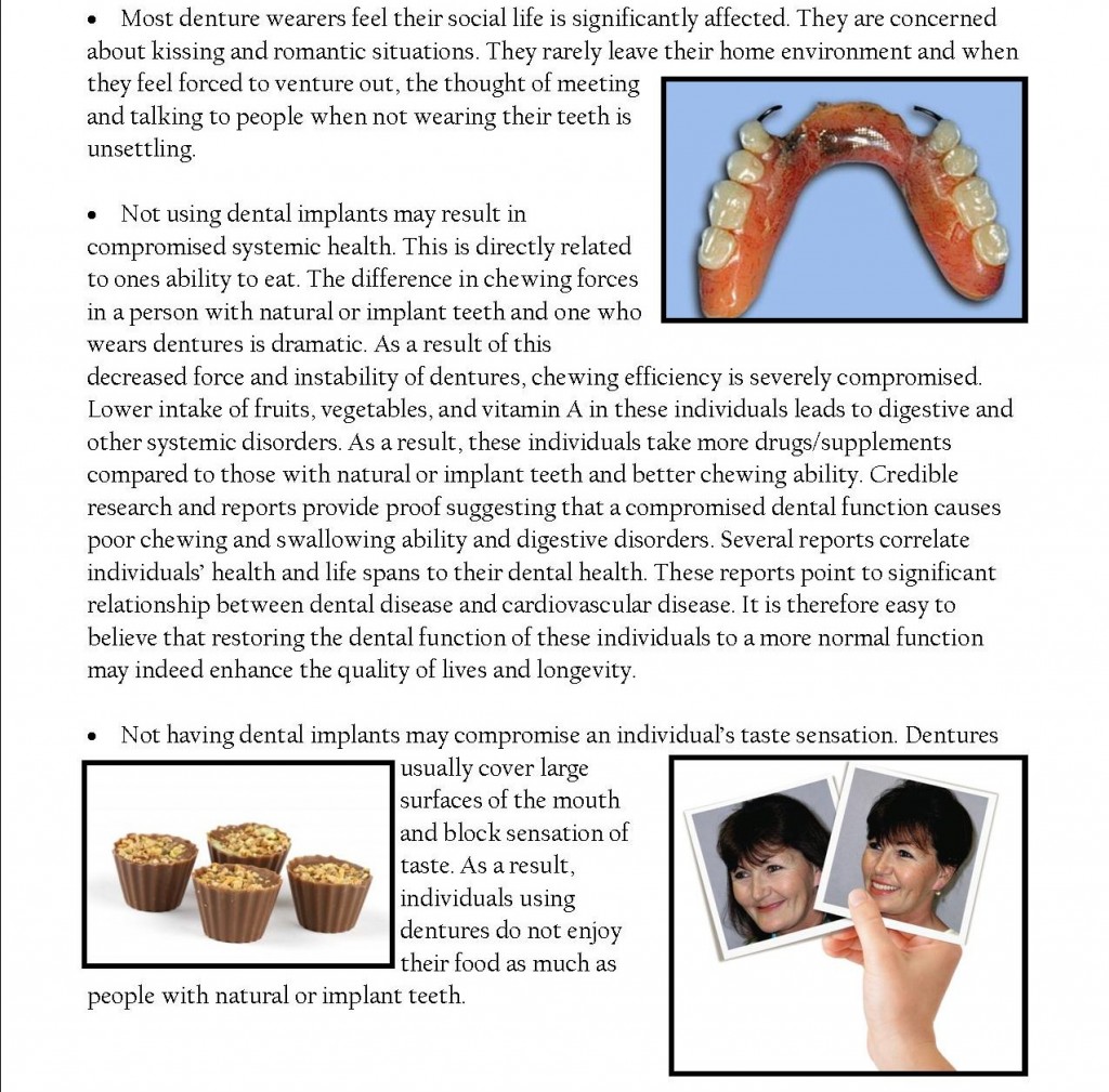 Dentures vs Dental Implants