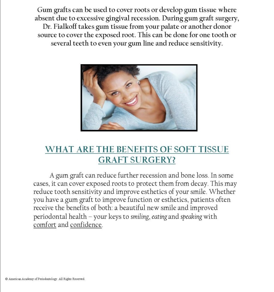 Benefits Of Soft Tissue Graft Surgery
