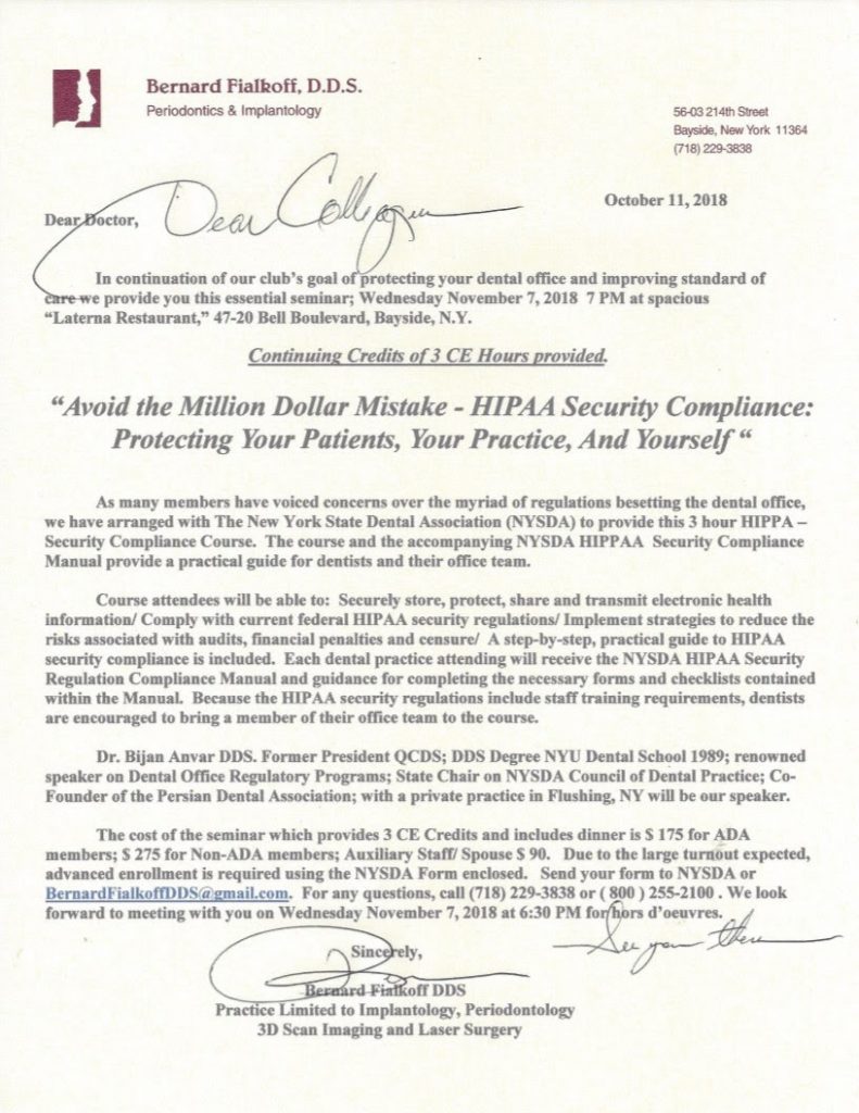 Avoid The Million Dollar Mistake - HIPAA Security Compliance: Protecting Your Patients, Your Practice, And Yourself
