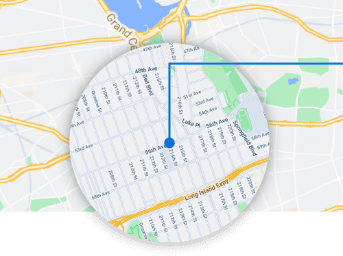 56-03 214th Street, Bayside, NY 11364 location on map