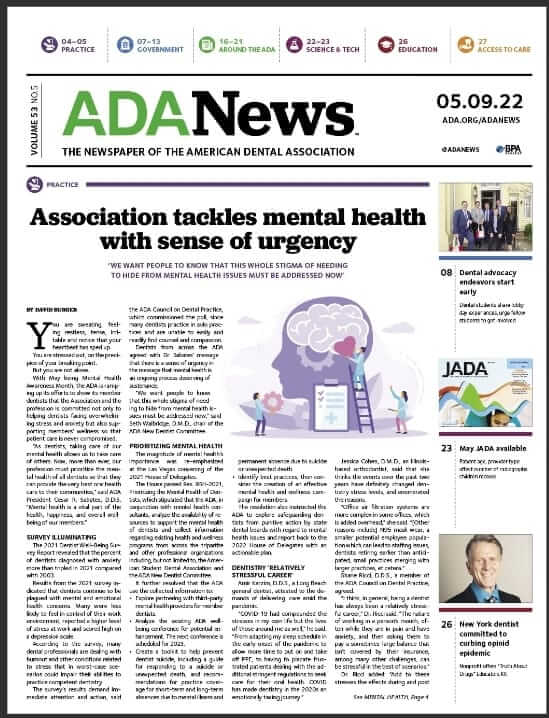 Association tackles mental health with sense of urgency